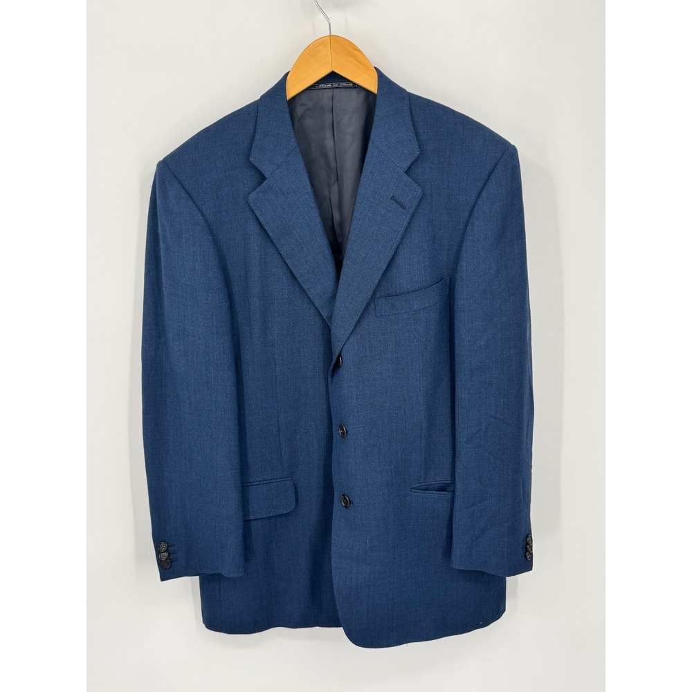 Ermenegildo‎ Zegna Blue High Performance Wool Blazer 44R US